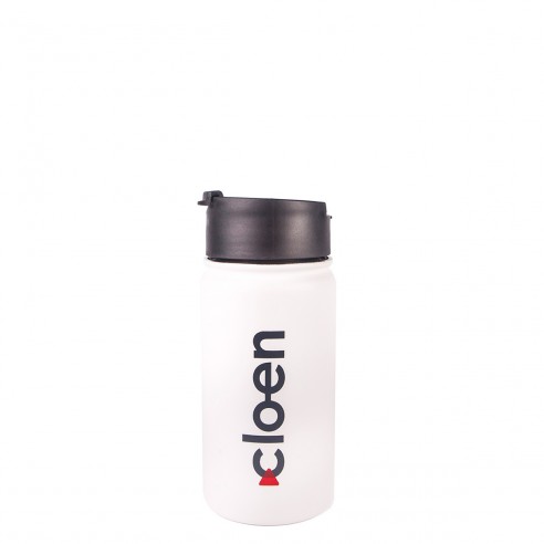 Botella térmica Doble Capa de 350 ml Blanca